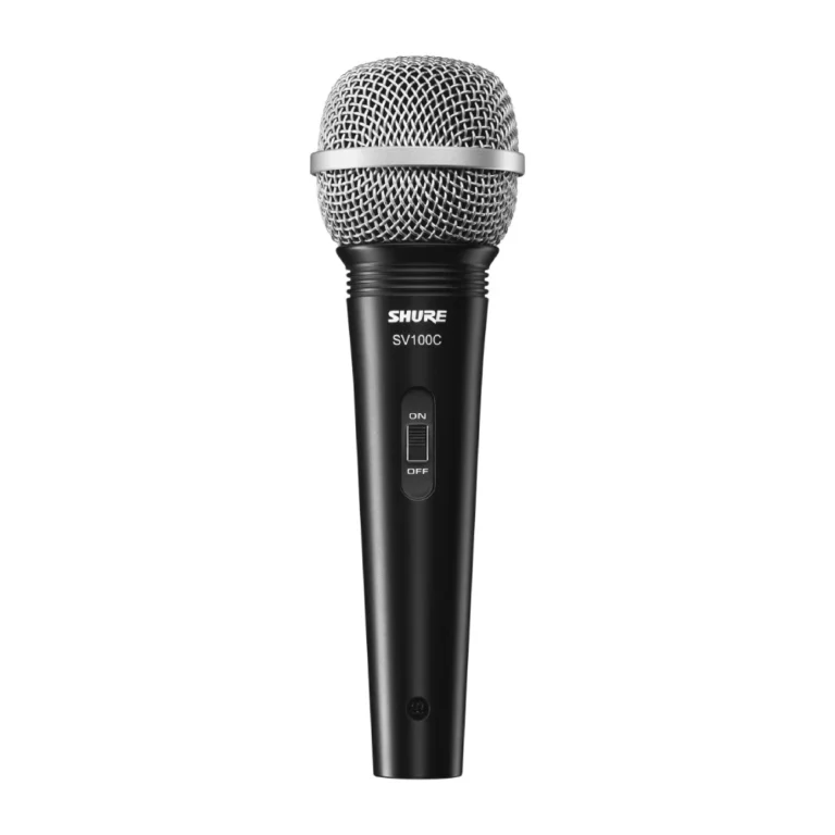 Shure Sv100 ไมโครโฟนไดนามิกอเนกประสงค์ สำหรับพูดและร้องเพลง พร้อมสาย Jack Phone