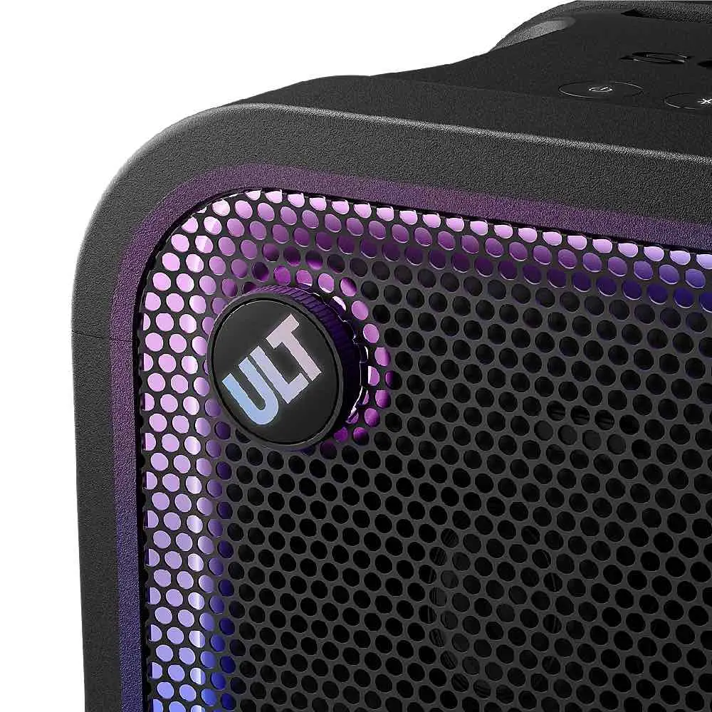 Sony Ult Tower 5 Logo Sony Ult Tower 5 ลำโพงปาร์ตี้ไร้สายเบสทรงพลัง 300w