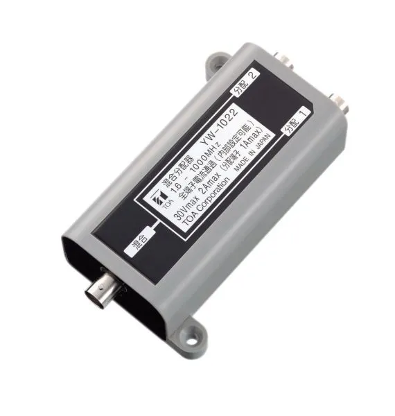 Toa Yw-1022 Y ตัวกระจายสัญญาณ Rf 2 ทาง สำหรับระบบประชุมอินฟราเรด
