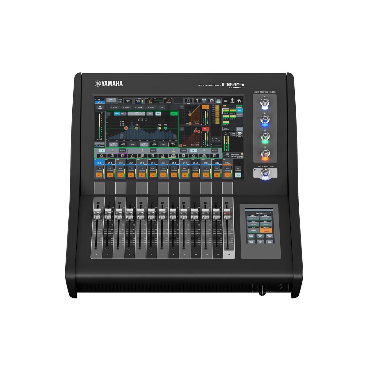 Yamaha Dm5 Compact Front เปิดตัว Yamaha Dm5 Series (Dm5 & Dm5 Compact) มิกเซอร์ดิจิทัล 96khz สเปกเรือธง ย่อส่วนพลัง Dm7