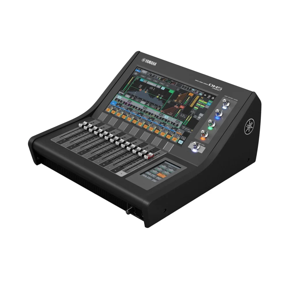 Yamaha Dm5 Compact ดิจิตอลมิกเซอร์ 48 ช่อง พร้อม Dante 64×64 และ Usb Audio 18×18