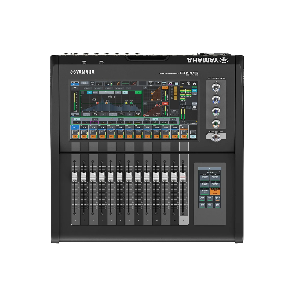 Yamaha Dm5 Compact Top เปิดตัว Yamaha Dm5 Series (Dm5 & Dm5 Compact) มิกเซอร์ดิจิทัล 96khz สเปกเรือธง ย่อส่วนพลัง Dm7