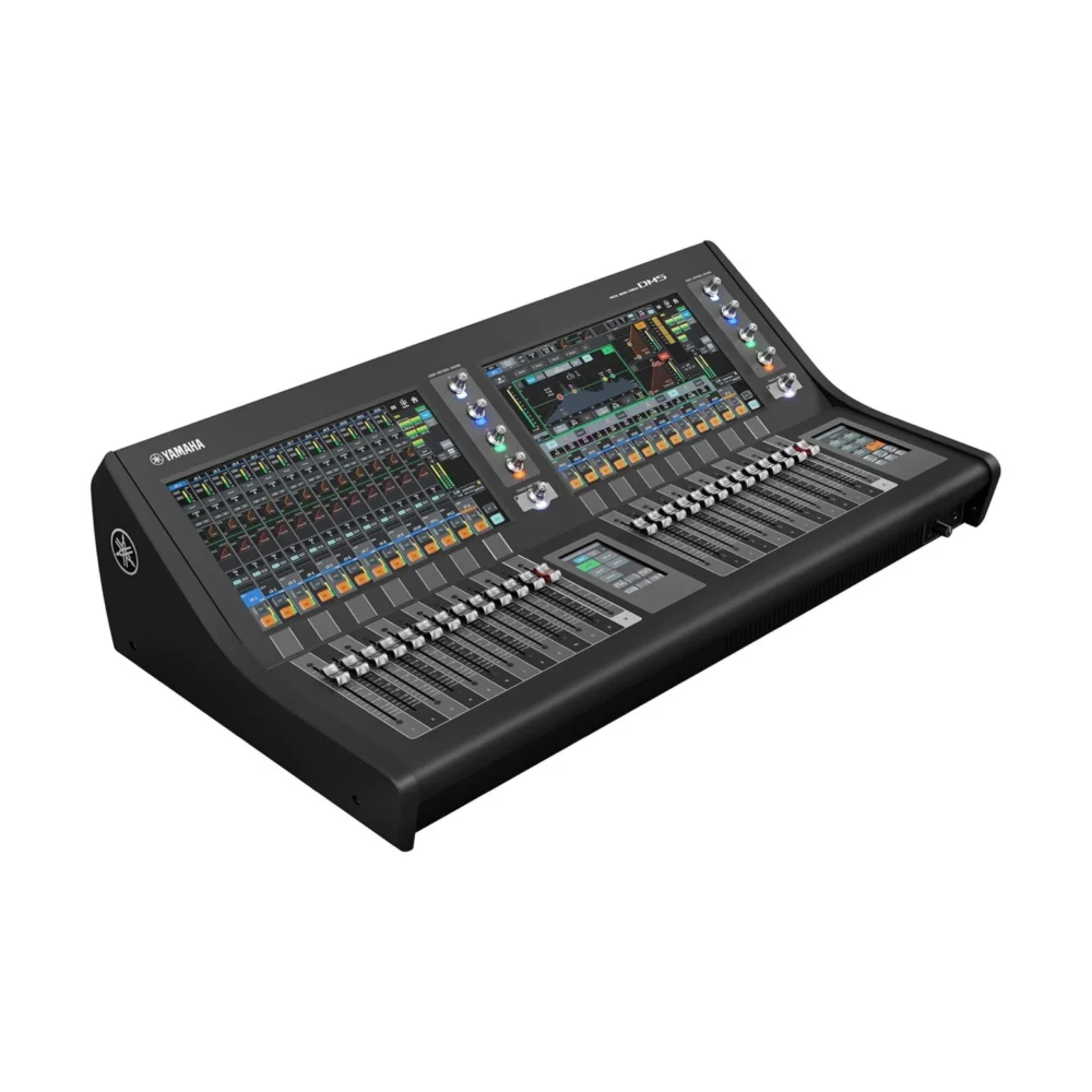 Yamaha Dm5 Right Official Yamaha Dm5 ดิจิตอลมิกเซอร์ 60 ช่อง พร้อม Dante 64×64 และ Usb Audio 18×18
