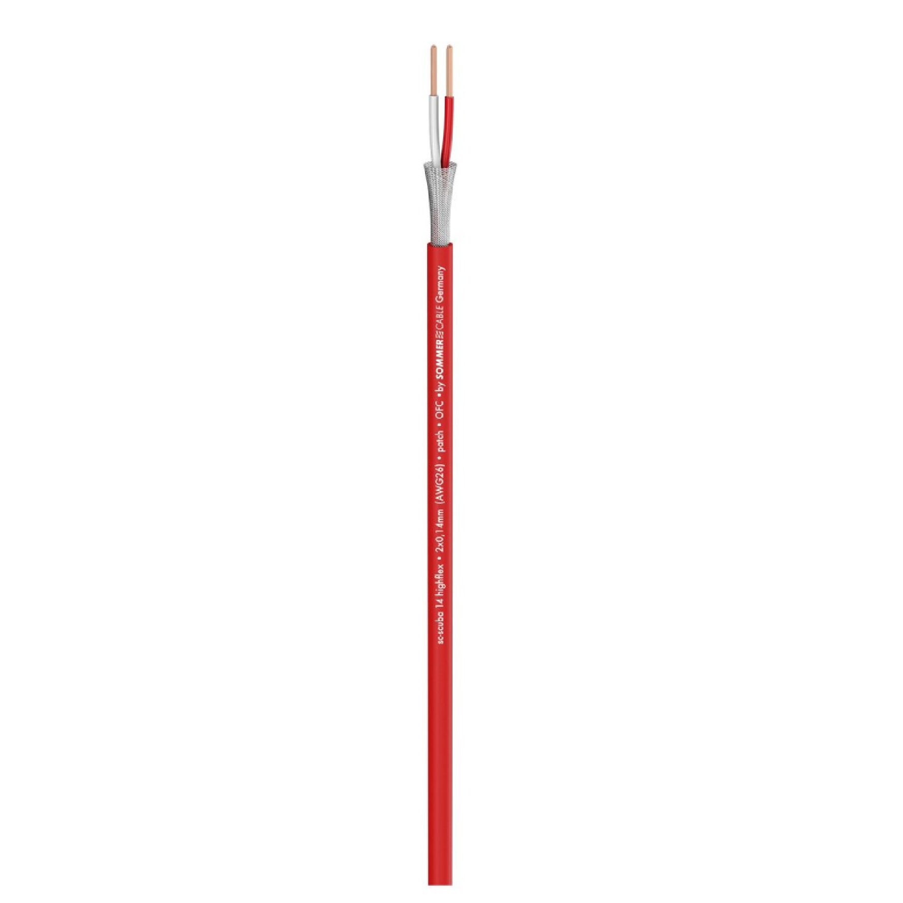 สายสัญญาณและไมโครโฟน Scuba 14 Model : Sc-Scuba. 200-0313 สีแดง