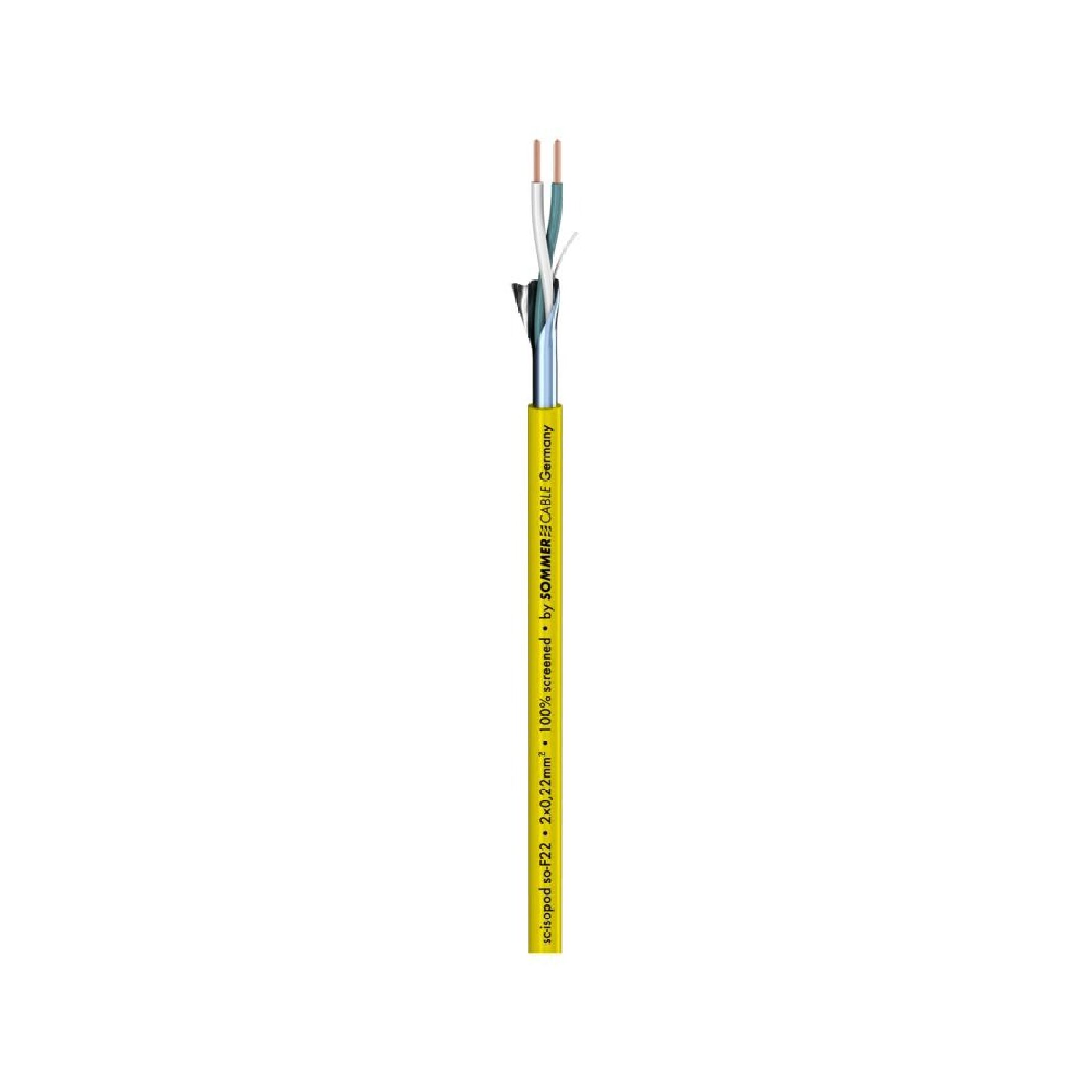 สายสัญญาณ Balance Model : Sc-Isopod. 200-0407 สีเหลือง