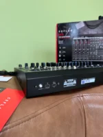 Ceflar Ex-8 มิกเซอร์อนาล็อก 12 แชนแนล พร้อม Otg, Usb, Bluetooth และเอฟเฟกต์ 99 Dsp