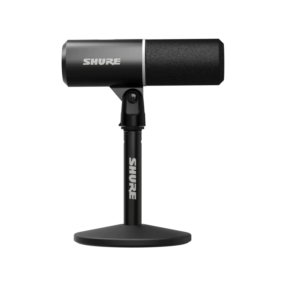 Shure Mv6g2 K 2 3 11zon Shure Mv6 Gen 2 ไมโครโฟน Usb-C สำหรับเกมมิ่งและสตรีมมิ่ง พร้อมฐานตั้งโต๊ะ