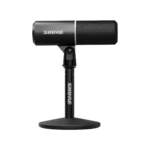 Shure Mv6 Gen 2 ไมโครโฟน Usb-C สำหรับเกมมิ่งและสตรีมมิ่ง พร้อมฐานตั้งโต๊ะ