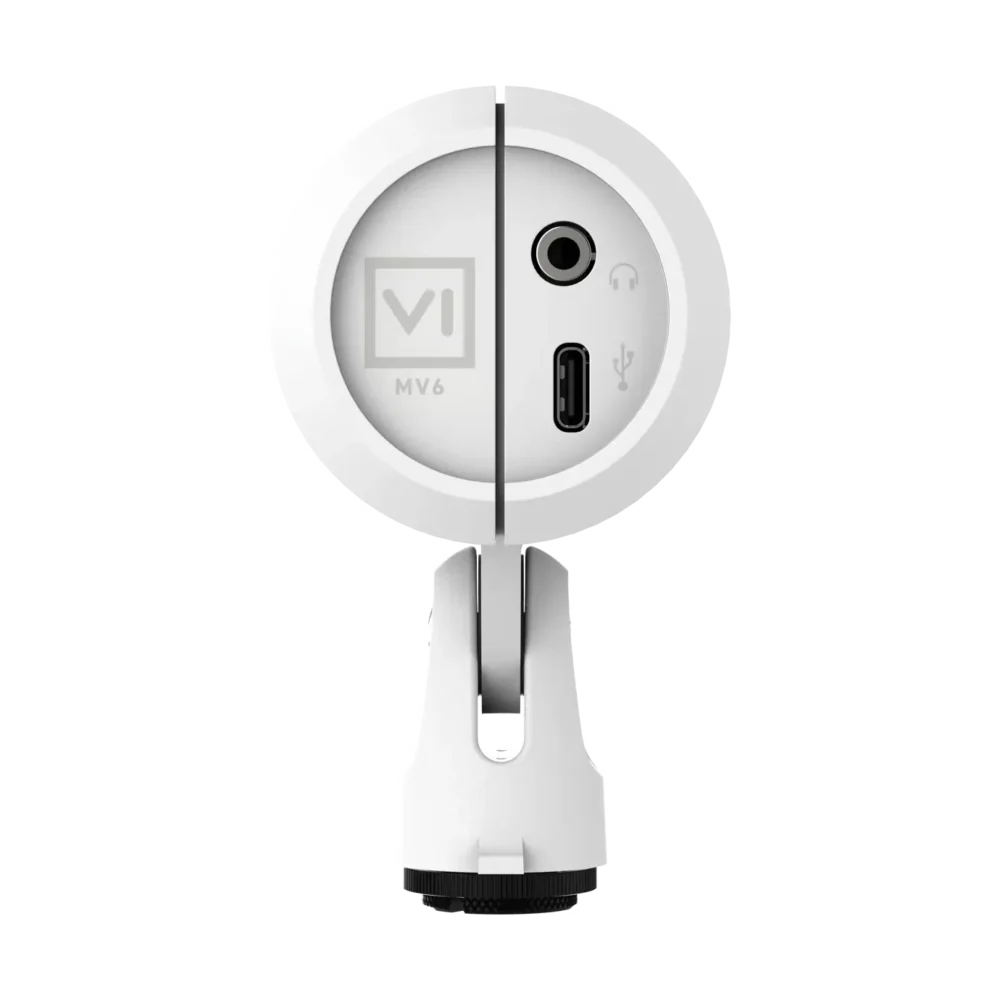 Shure Mv6g2 K 4 4 8 11zon Shure Mv6 Gen 2 ไมโครโฟน Usb-C สำหรับเกมมิ่งและสตรีมมิ่ง พร้อมฐานตั้งโต๊ะ