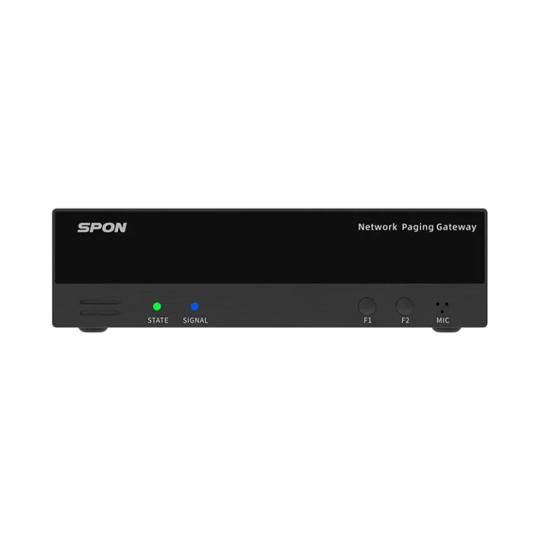 Spon Gen-2001 เกตเวย์ระบบประกาศเสียงผ่านเครือข่าย Network Paging Gateway