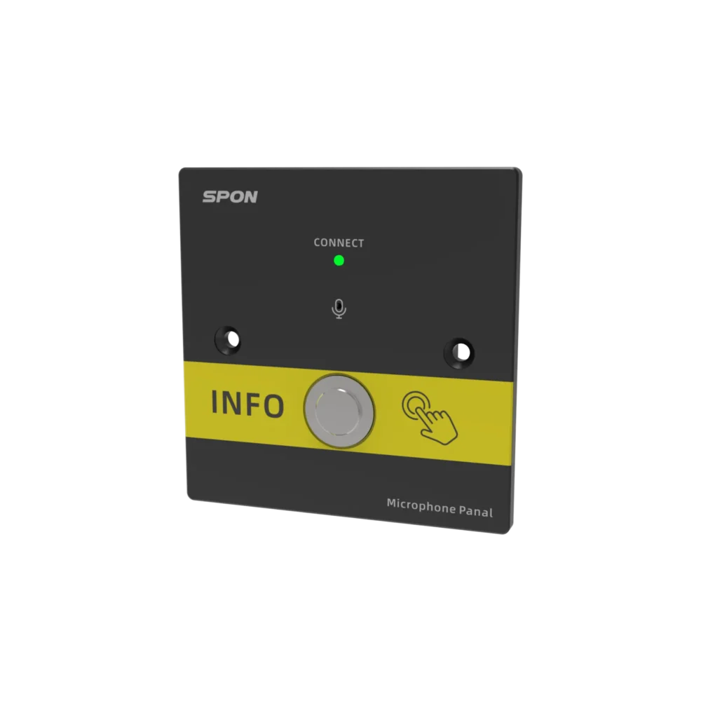 Spon Gen-4101 แผงไมโครโฟนสำหรับระบบประกาศ Microphone Panel