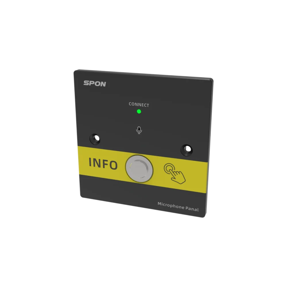 Spon Gen-4101 แผงไมโครโฟนสำหรับระบบประกาศ Microphone Panel