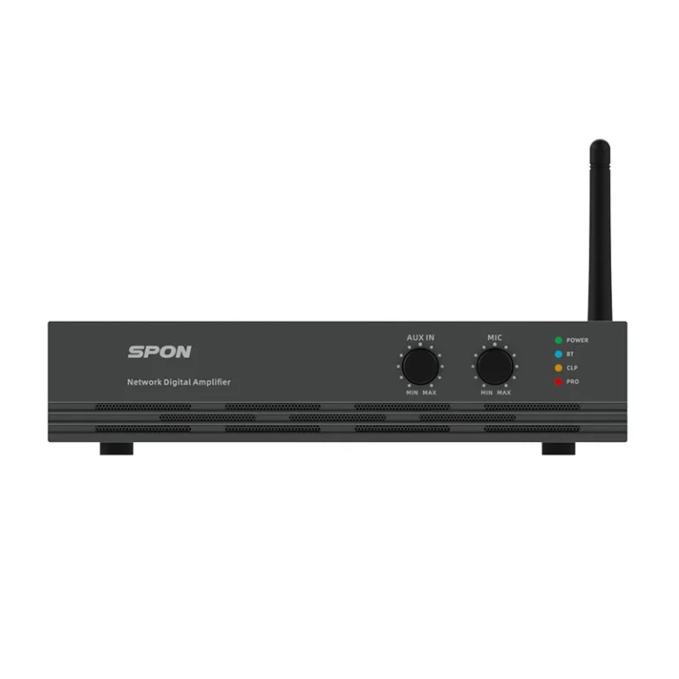 Spon Gen-5302p12 Network Digital Amplifier เครื่องขยายเสียงดิจิทัลระบบเครือข่าย 100v 120w Class-D
