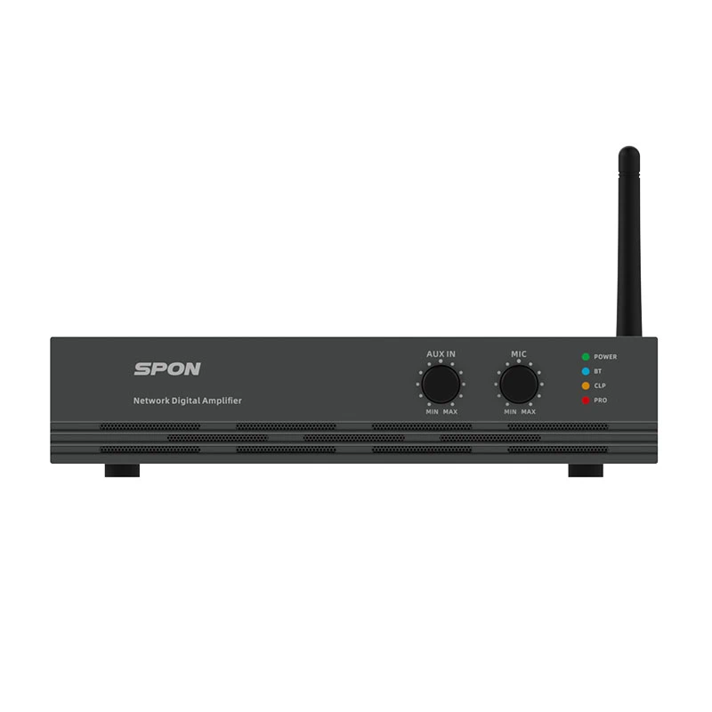 Spon Gen 5302p12 1 Spon Gen-5302p12 Network Digital Amplifier เครื่องขยายเสียงดิจิทัลระบบเครือข่าย 100v 120w Class-D