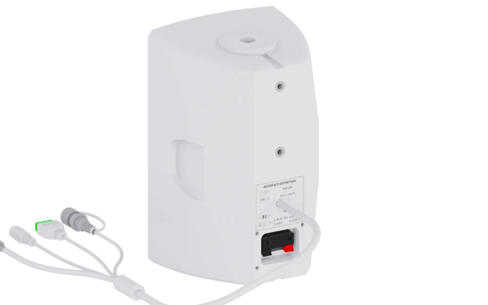 Spon Gen-6013a01 ลำโพงตู้ติดผนังระบบ Ip Poe/dc12-24v 2×10w พร้อม Bluetooth