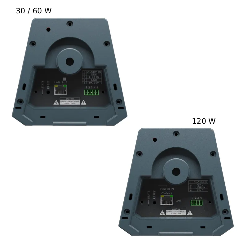 Spon Gen 6191a 2 Spon Gen-6191a03 ลำโพงคอลัมน์ภายนอกอาคารระบบ Ip 30w Poe/dc24v Ipx5