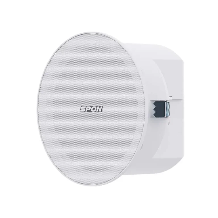 Spon Gen-6214a01 ลำโพงติดฝ้าเพดานระบบ Ip Poe 6w พร้อม Bluetooth