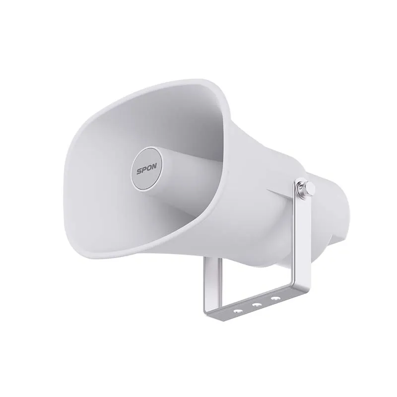 Spon Gen 6393a01 3 Spon Gen-6393a01 ลำโพงฮอร์นระบบเครือข่าย Ip 15w Poe/dc12-24v Ip66