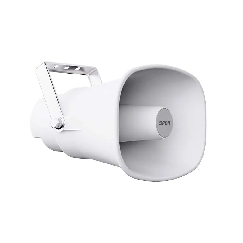 Spon Gen 6393a01 4 Spon Gen-6393a01 ลำโพงฮอร์นระบบเครือข่าย Ip 15w Poe/dc12-24v Ip66