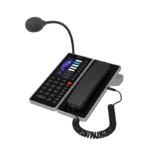 Spon Gen-9102n ไมโครโฟนประกาศเสียงระบบเครือข่าย Ip พร้อมปุ่มฟังก์ชัน 40 ปุ่ม