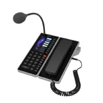 Spon Gen-9102n ไมโครโฟนประกาศเสียงระบบเครือข่าย Ip พร้อมปุ่มฟังก์ชัน 40 ปุ่ม