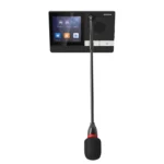Spon Lcm-6013cvw-L ชุดไมค์ประชุมประธานไร้สาย Wi-Fi 5 พร้อมหน้าจอสัมผัส 4 นิ้ว