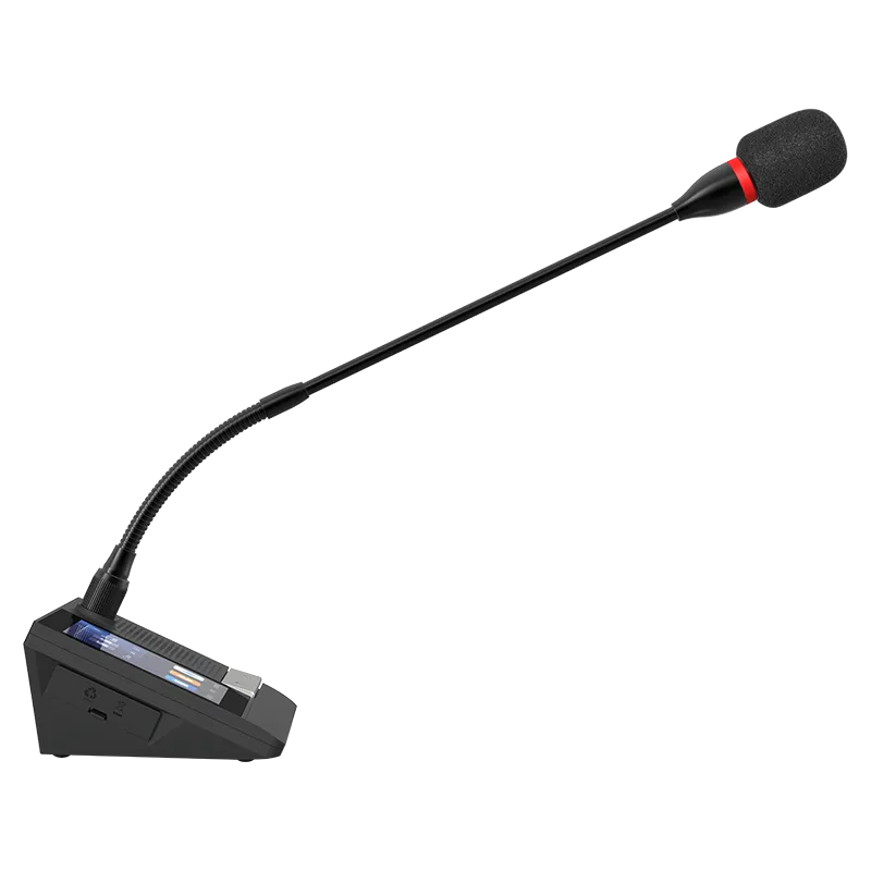 Spon Lcm 6013cvw L 5 Spon Lcm-6013cvw-L ชุดไมค์ประชุมประธานไร้สาย Wi-Fi 5 พร้อมหน้าจอสัมผัส 4 นิ้ว