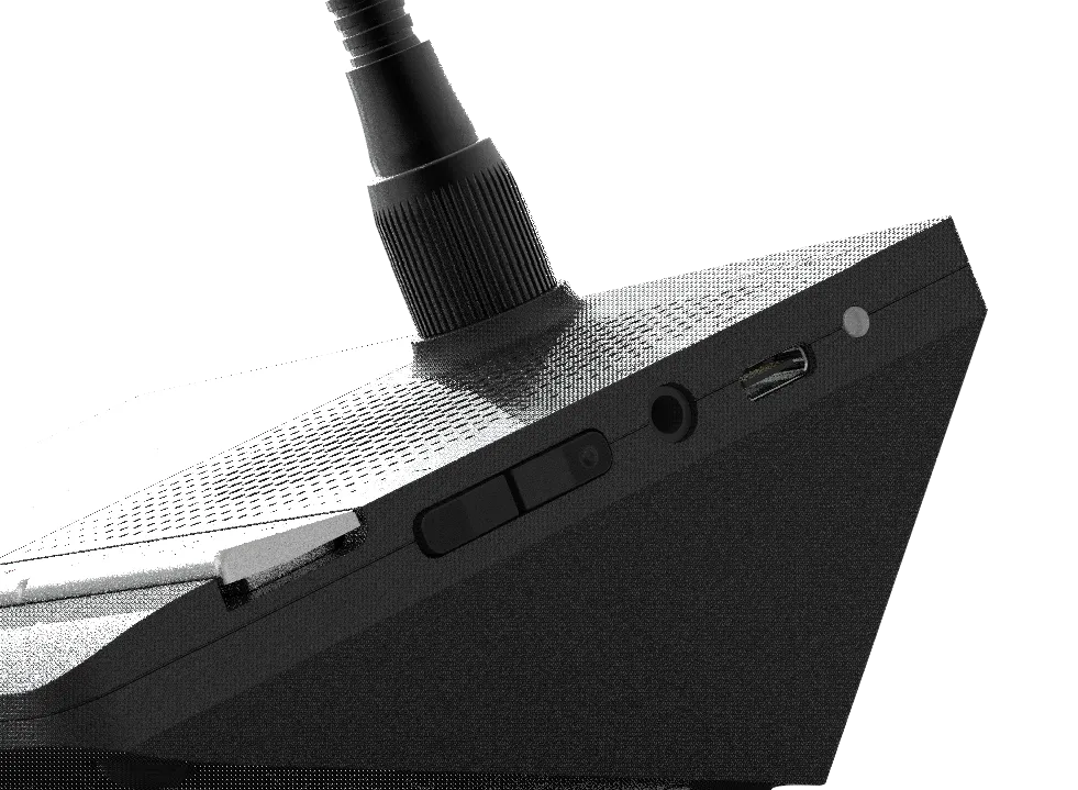Spon Lcm 6013cvw L 6 Spon Lcm-6013cvw-L ชุดไมค์ประชุมประธานไร้สาย Wi-Fi 5 พร้อมหน้าจอสัมผัส 4 นิ้ว