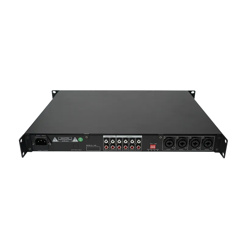 Spon Nac 5001 3 Spon Nac-5001 มิกเซอร์ปรีแอมป์ 8 ช่อง สำหรับระบบเสียง 8-Channel Mixer Pre-Amplifier