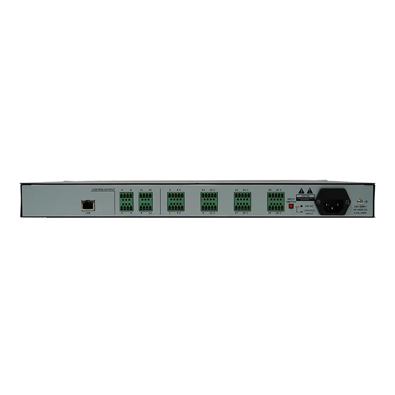 Spon Nac 5003 5 Spon Nac-5003 อุปกรณ์เชื่อมต่อระบบแจ้งเหตุเพลิงไหม้ Ip Fire Alarm Interface Unit 32 ช่อง Alarm Input / 8 ช่อง Alarm Output