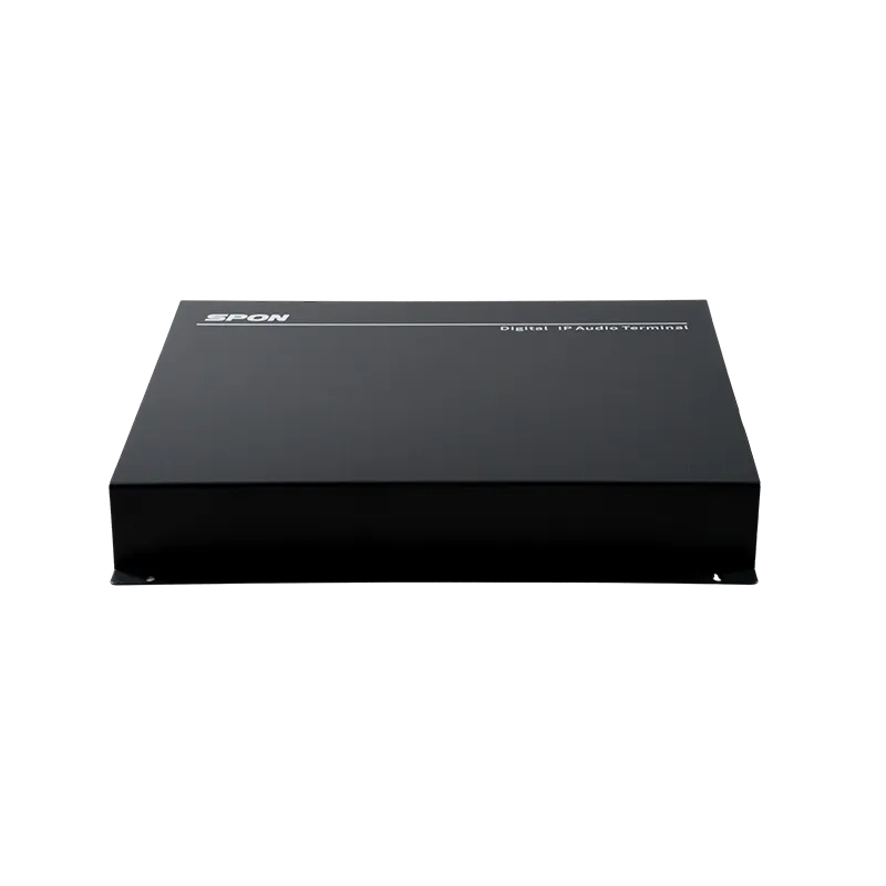 Spon Nas 8505b06 4 Spon Nas-8505b06 เครื่องขยายเสียง Ip แบบติดผนัง 60w ระบบ 100v พร้อม Lan และ Relay I/o
