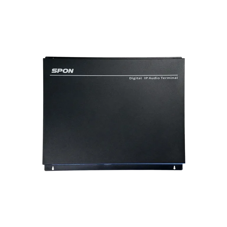 Spon Nas-8505b12 เครื่องขยายเสียง Ip แบบติดผนัง 120w ระบบ 100v พร้อม Lan และ Relay I/o