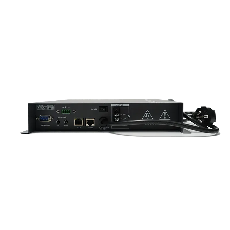 Spon Nas 8505b12 5 Spon Nas-8505b12 เครื่องขยายเสียง Ip แบบติดผนัง 120w ระบบ 100v พร้อม Lan และ Relay I/o