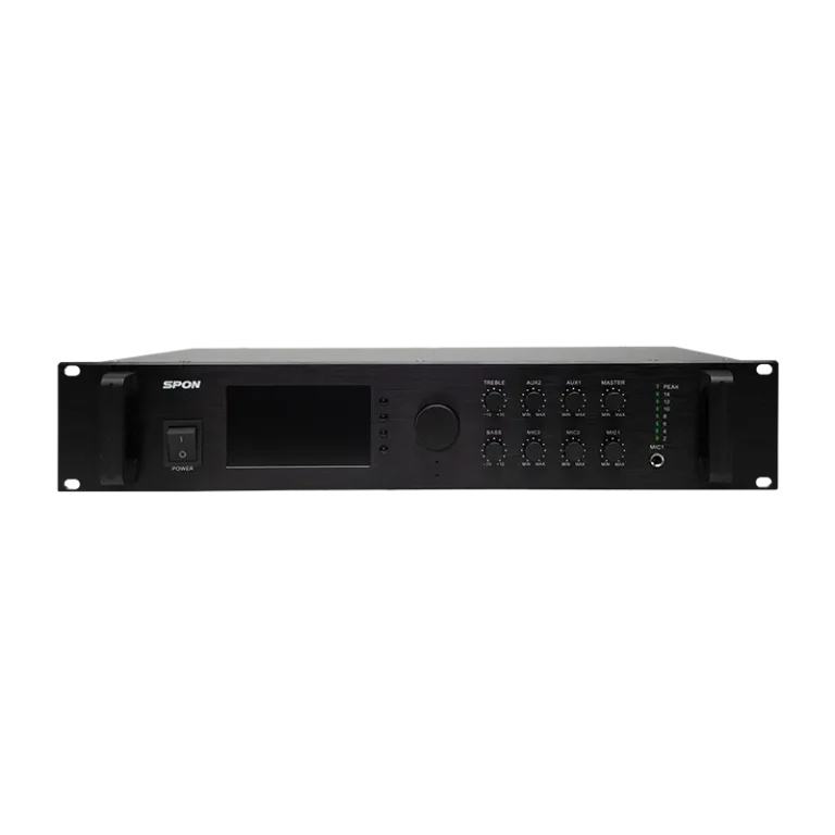 Spon Nbs-2301p13 Multi-Zone Network Mixer Amplifier 4 Zone 130w ระบบ 100v เครื่องขยายเสียงมิกเซอร์เครือข่าย