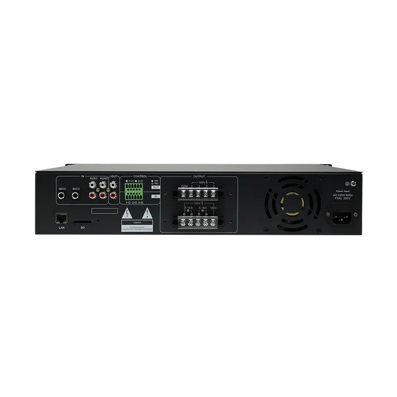 Spon Nbs 2301p26 4 Spon Nbs-2301p26 Multi-Zone Network Mixer Amplifier 260w 4 Zone ระบบ 100v เครื่องขยายเสียงมิกเซอร์เครือข่าย