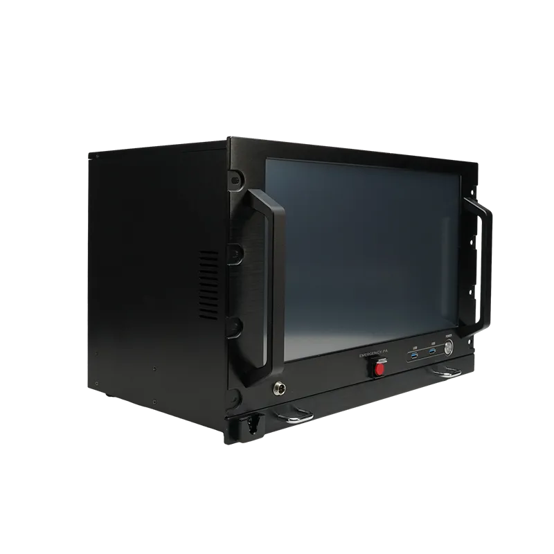 Spon Xc 9013 3 Spon Xc-9013 Industrial Management Server เซิร์ฟเวอร์จัดการระบบเสียง Ip พร้อมหน้าจอสัมผัส 17.3 นิ้ว