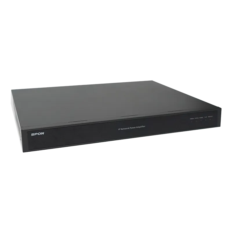 Spon Xc 9508p13 1 Spon Xc-9508p13 Ip Integrated Amplifier 130w เครื่องขยายเสียงเครือข่าย Ip ระบบ 100v