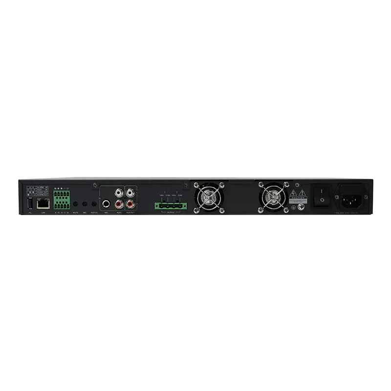 Spon Xc 9508p13 6 Spon Xc-9508p13 Ip Integrated Amplifier 130w เครื่องขยายเสียงเครือข่าย Ip ระบบ 100v