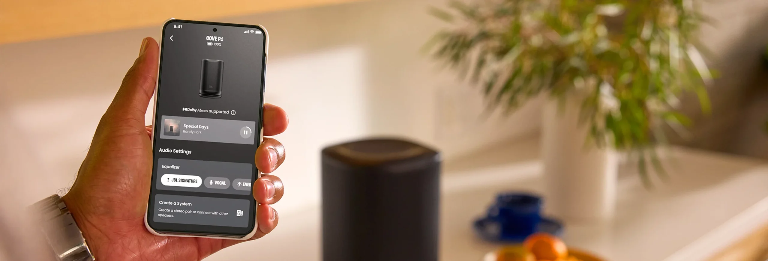 ควบคุมและปรับแต่งเสียงระบบ Multi-Room ได้อย่างง่ายดายผ่านแอปพลิเคชัน JBL One