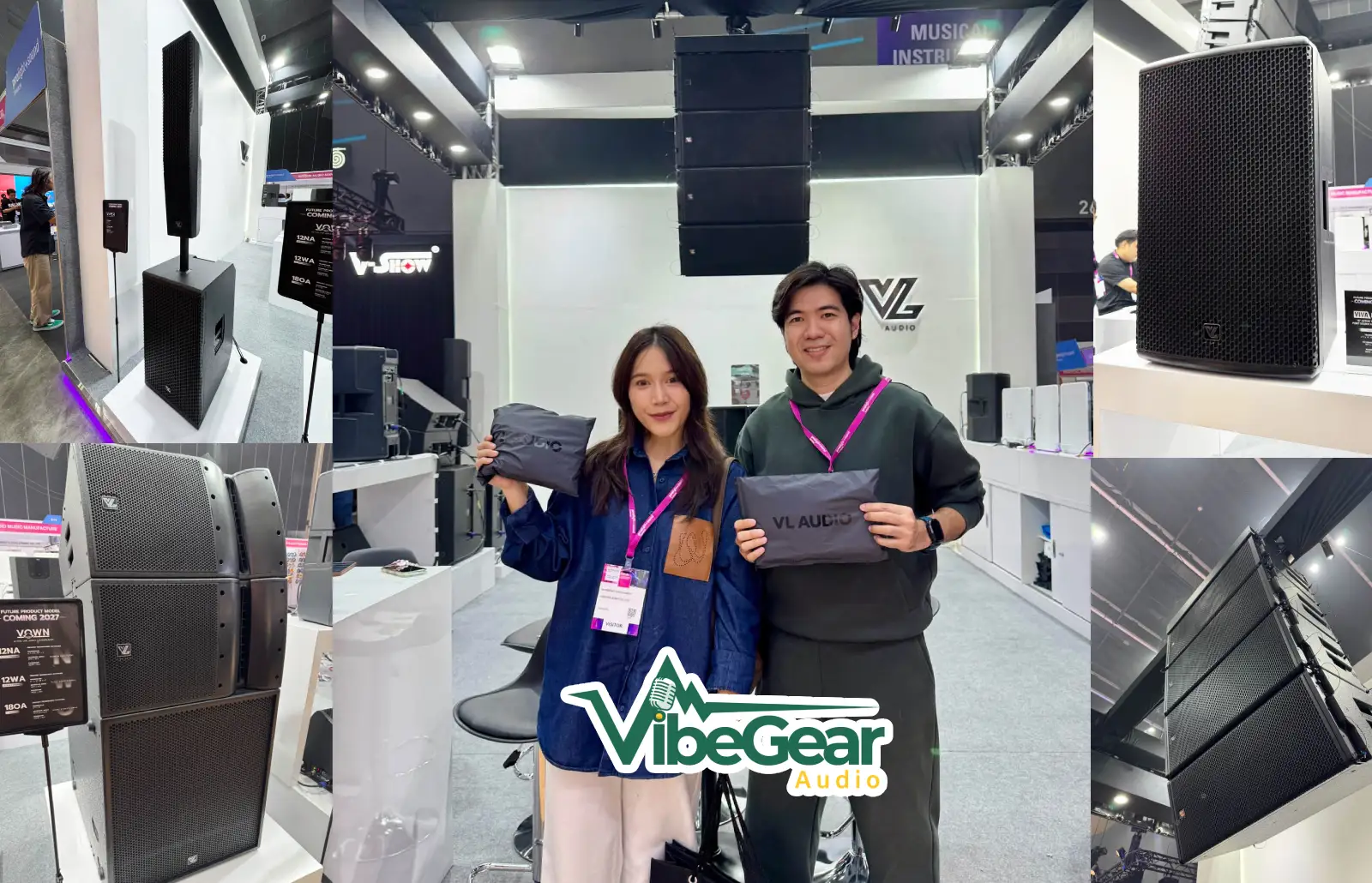 ลำโพง Vl Audio 4 ซีรี่ส์ใหม่ ที่งาน Prolight 2026